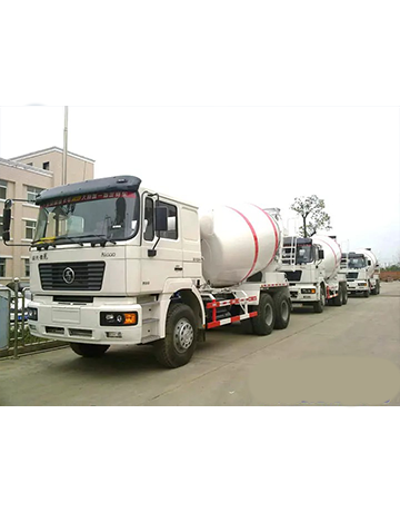 6*4 SHACMAN Used Concrete Mixer Trucks ordered by Mozambique