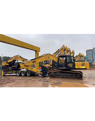 used excavator