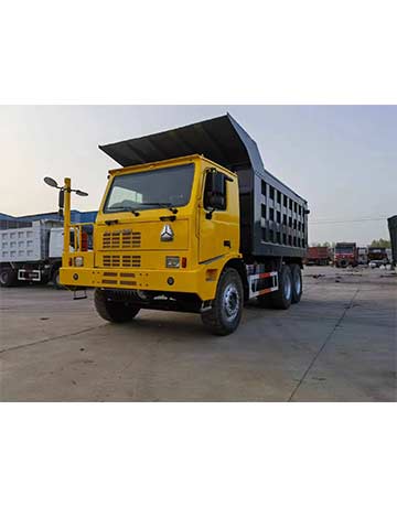 3 units HOWO mining truck with different color shiping to Saudi Arabia